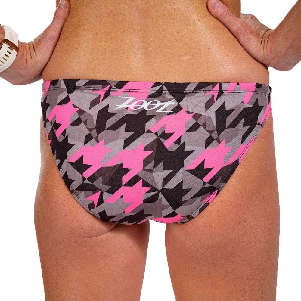 Zoot Niuhi Bikini-höschen, Pink / grey / black, L Zoot Niuhi Bikini-höschen, Pink / grey / black, L
