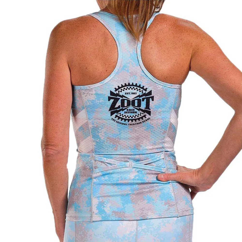 Zoot Race Division ärmelloses Triathlon-trikot, Blue / grey, S Zoot Race Division ärmelloses Triathlon-trikot, Blue / grey, S