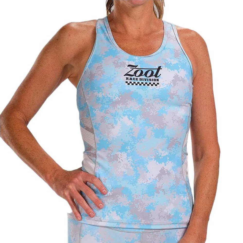Zoot Race Division ärmelloses Triathlon-trikot, Blue / grey, S Zoot Race Division ärmelloses Triathlon-trikot, Blue / grey, S