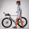 Zoot Race Division Kurzarm-trisuit female, Blue / grey