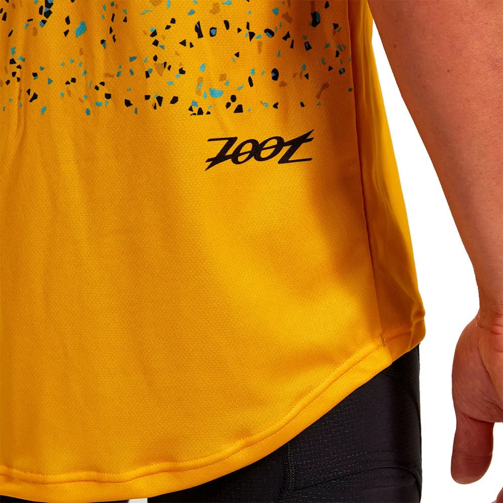 Zoot Recon Kurzarm Enduro Trikot, Sulfur, L