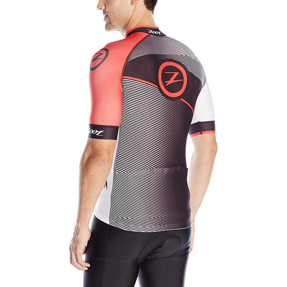 Zoot Team Cycle Kurzarm-radtrikot, Black / race day red, M Zoot Team Cycle Kurzarm-radtrikot, Black / race day red, M
