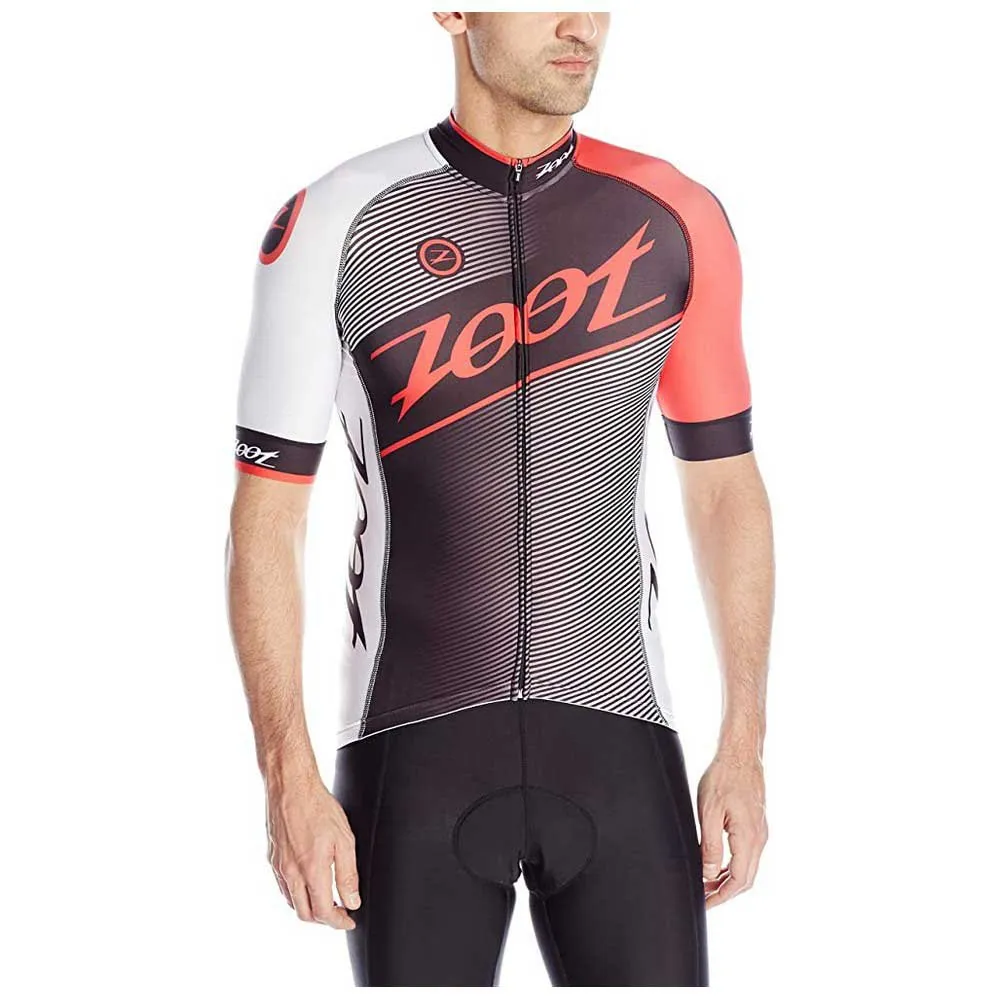 Zoot Team Cycle Kurzarm-radtrikot, Black / race day red, M Zoot Team Cycle Kurzarm-radtrikot, Black / race day red, M
