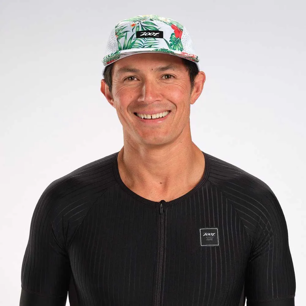 Zoot Tech 5-panel Kappe, White hawaii