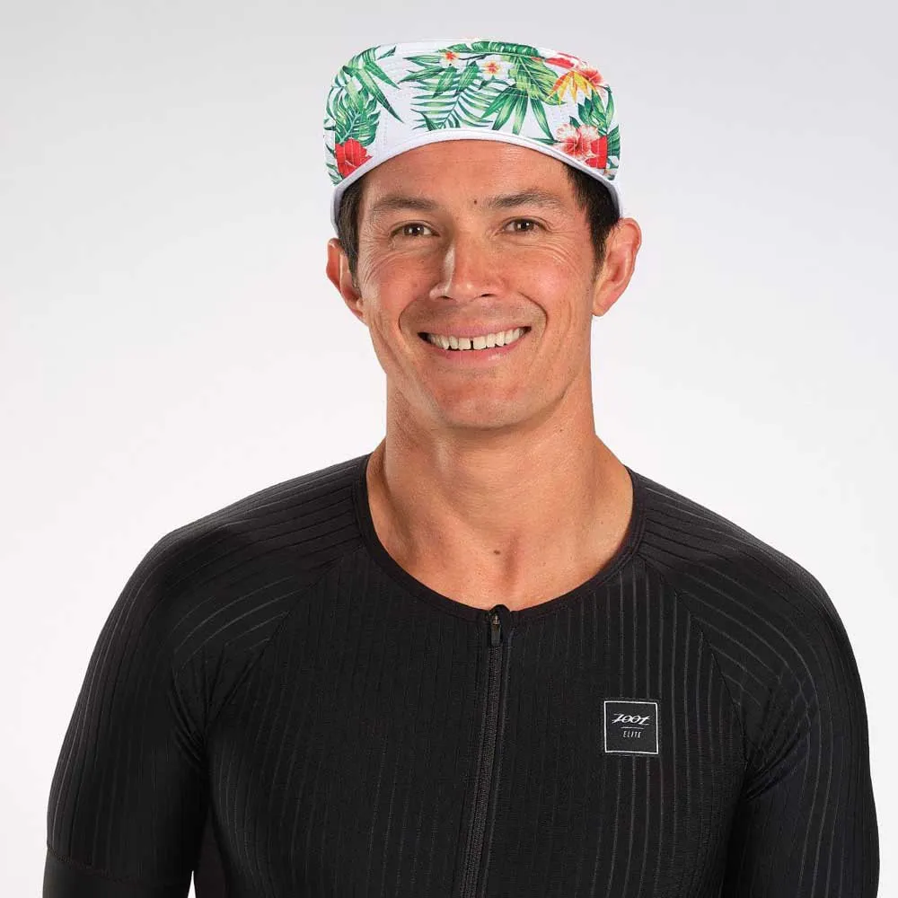 Zoot Tech 5-panel Kappe, White hawaii