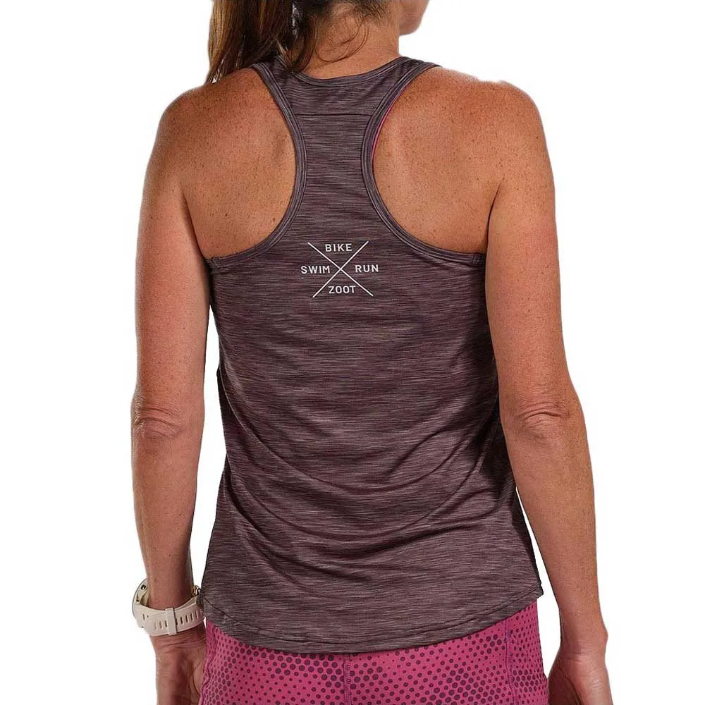Zoot Tri Co ärmelloses T-shirt female, Grey Zoot Tri Co ärmelloses T-shirt female, Grey