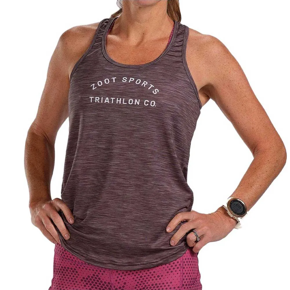 Zoot Tri Co ärmelloses T-shirt female, Grey Zoot Tri Co ärmelloses T-shirt female, Grey