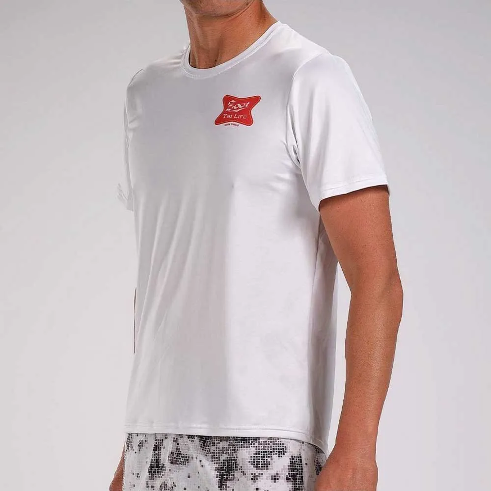Zoot Tri Life Kurzarm-t-shirt male, White Zoot Tri Life Kurzarm-t-shirt male, White