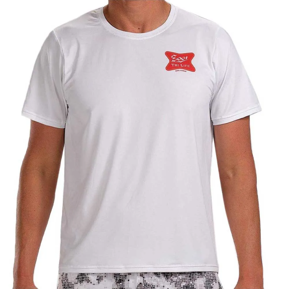 Zoot Tri Life Kurzarm-t-shirt male, White Zoot Tri Life Kurzarm-t-shirt male, White