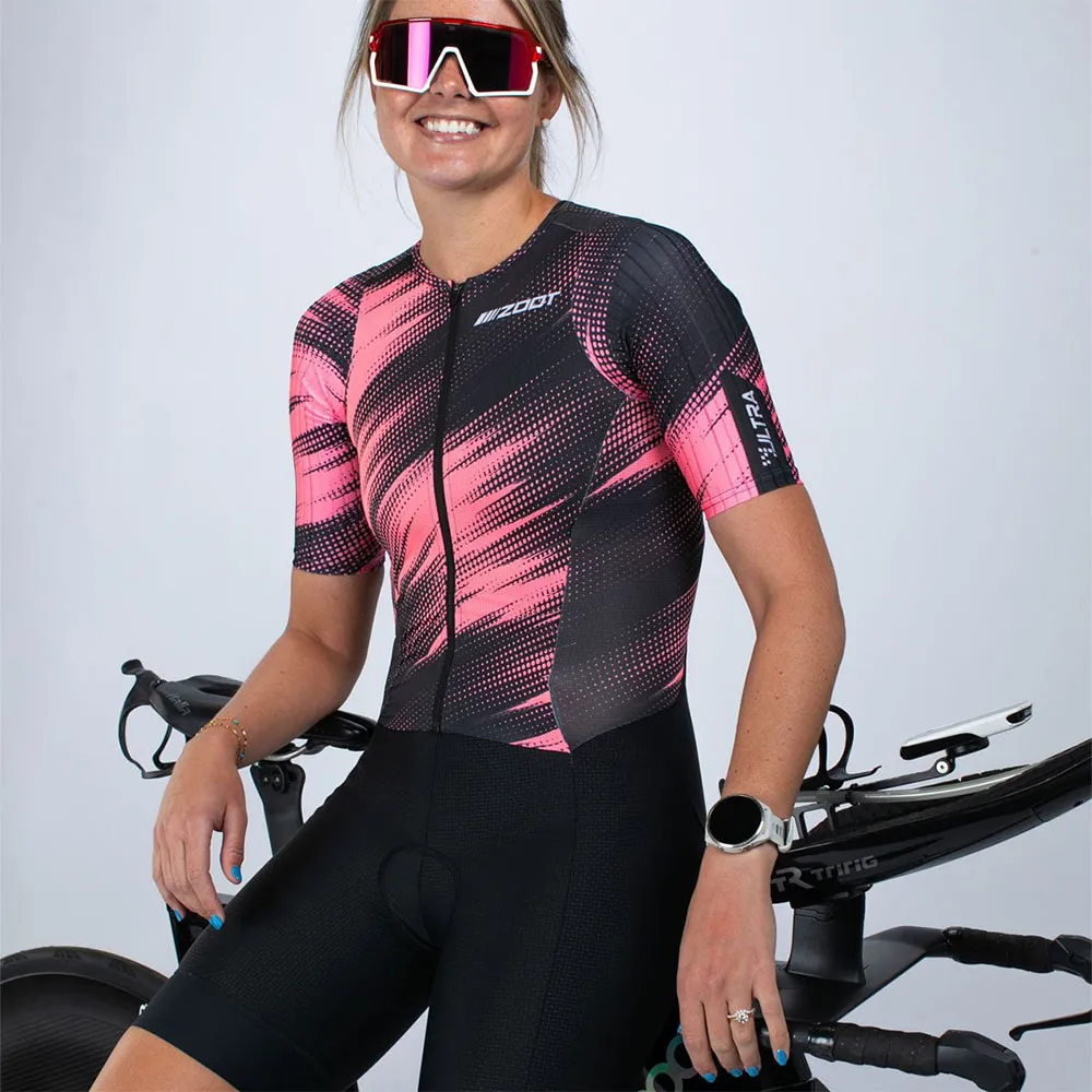 Zoot Ultra Tri P1 Exos Kurzarm-trisuit Zoot Ultra Tri P1 Exos Kurzarm-trisuit