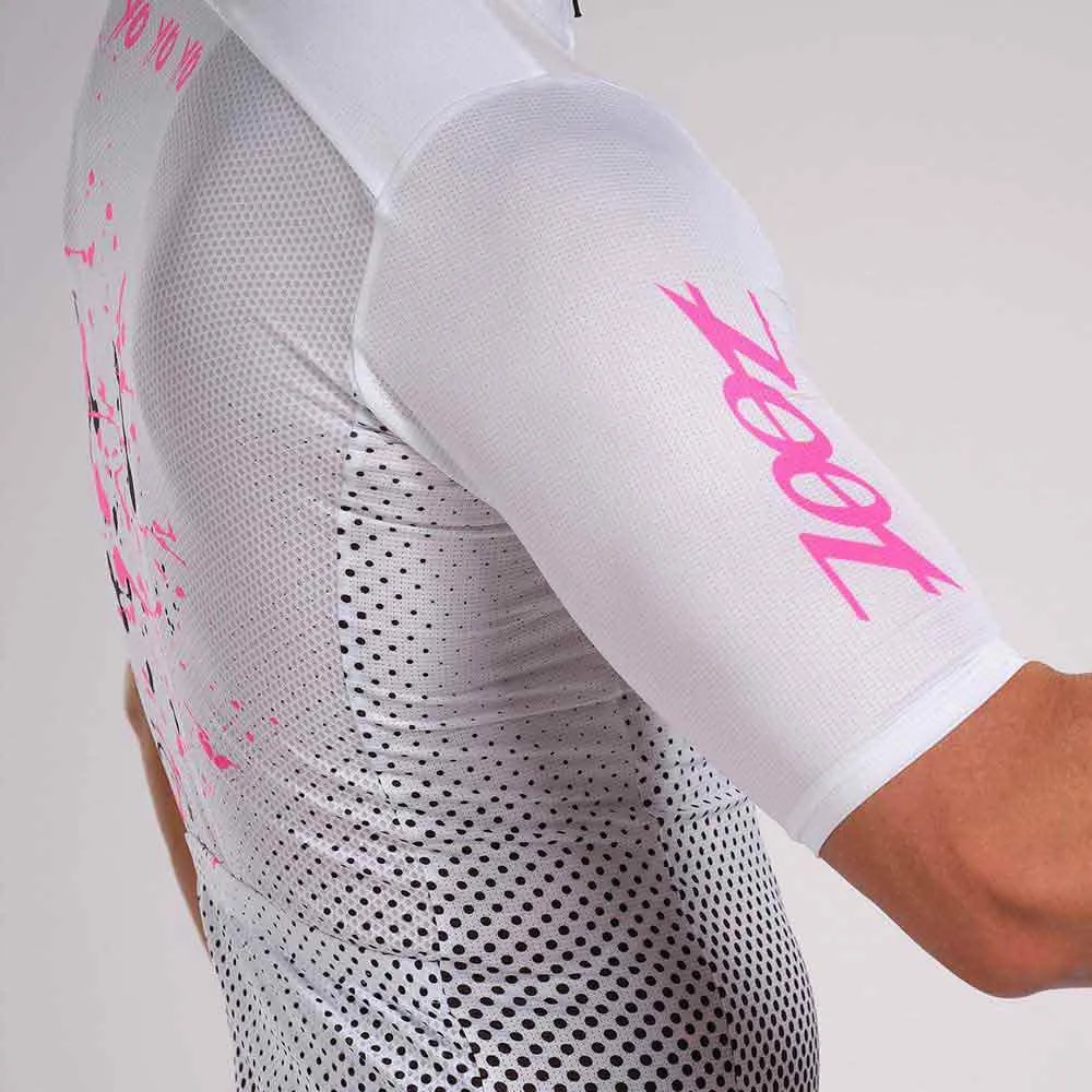 Zoot Yoyoyo Kurzarm-radtrikot, White / pink / black, XXL Zoot Yoyoyo Kurzarm-radtrikot, White / pink / black, XXL