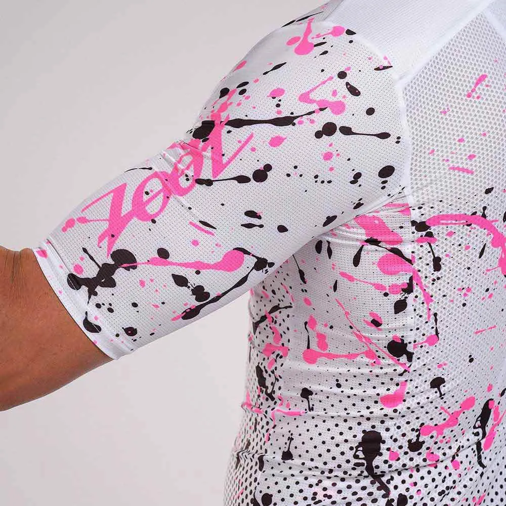 Zoot Yoyoyo Kurzarm-radtrikot, White / pink / black, XXL Zoot Yoyoyo Kurzarm-radtrikot, White / pink / black, XXL