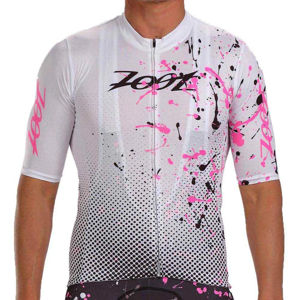 Zoot Yoyoyo Kurzarm-radtrikot, White / pink / black, XXL Zoot Yoyoyo Kurzarm-radtrikot, White / pink / black, XXL