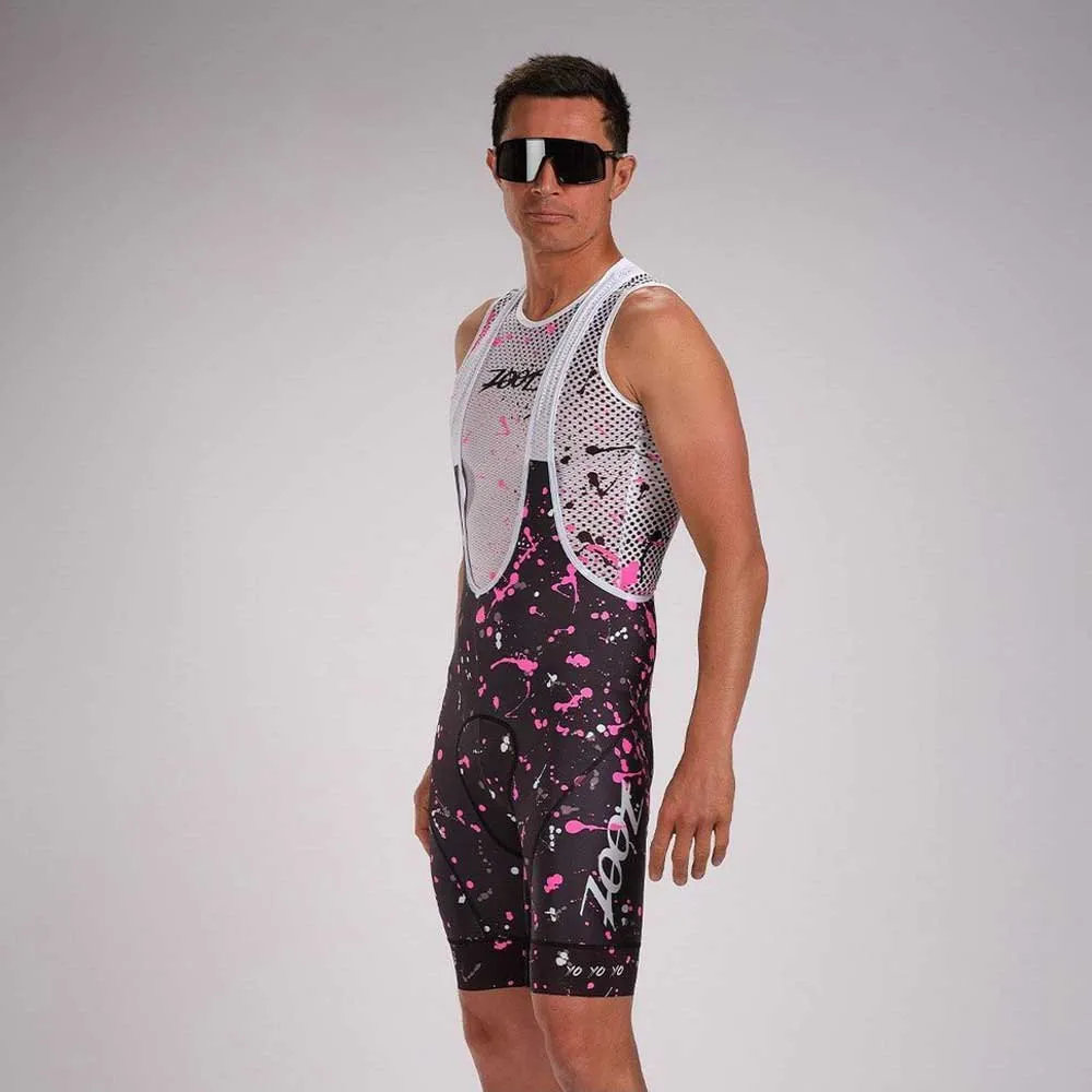 Zoot Yoyoyo Trägerhose, White / pink / black Zoot Yoyoyo Trägerhose, White / pink / black