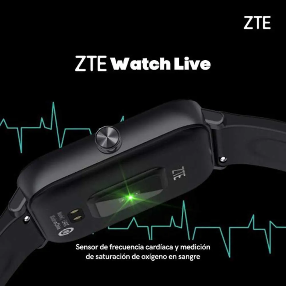 ZTE Watch Live 2 Smartwatch, Black ZTE Watch Live 2 Smartwatch, Black