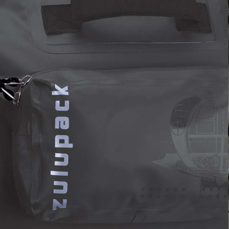Zulupack Barracuda 138l Tasche, Black Zulupack Barracuda 138l Tasche, Black