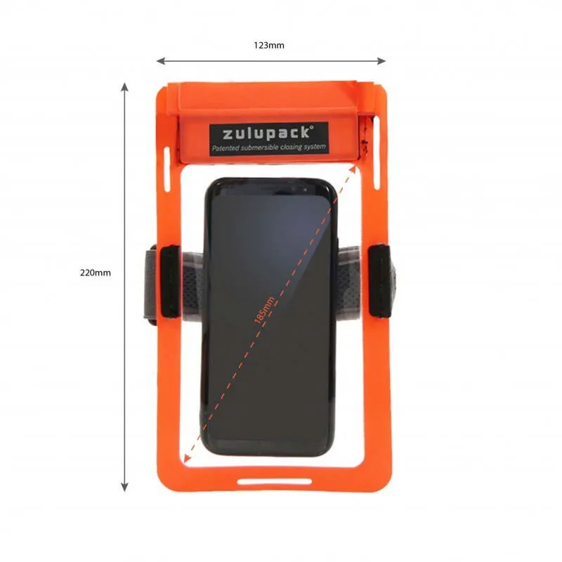 Zulupack Handy-zubehörset, Orange fluo, One Size Zulupack Handy-zubehörset, Orange fluo, One Size