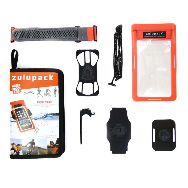 Zulupack Handy-zubehörset, Orange fluo, One Size Zulupack Handy-zubehörset, Orange fluo, One Size