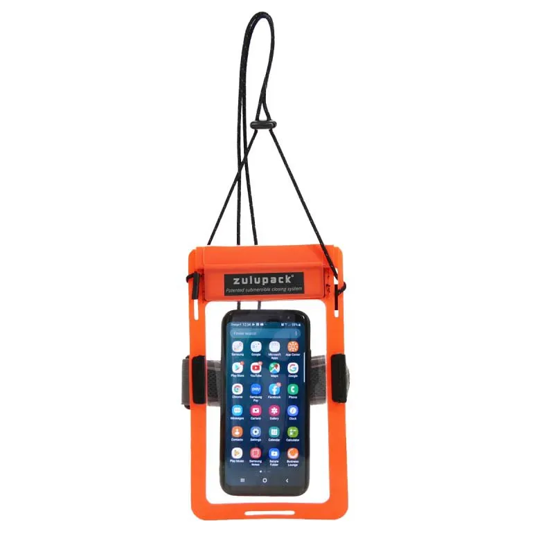Zulupack Handyhülle Mit Tasche, Orange Zulupack Handyhülle Mit Tasche, Orange