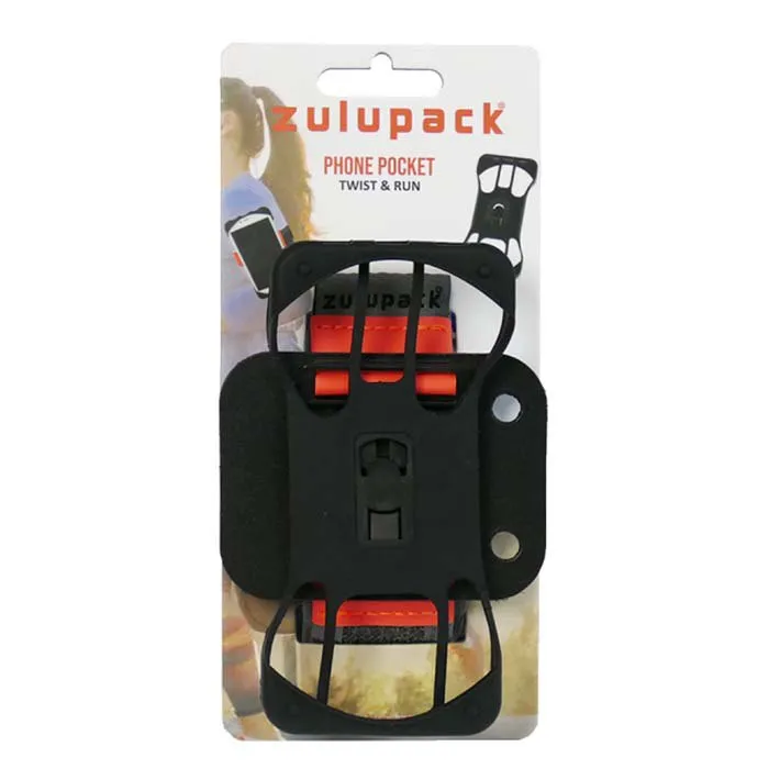 Zulupack Twist & Run Laufarmband, Black, One Size Zulupack Twist & Run Laufarmband, Black, One Size