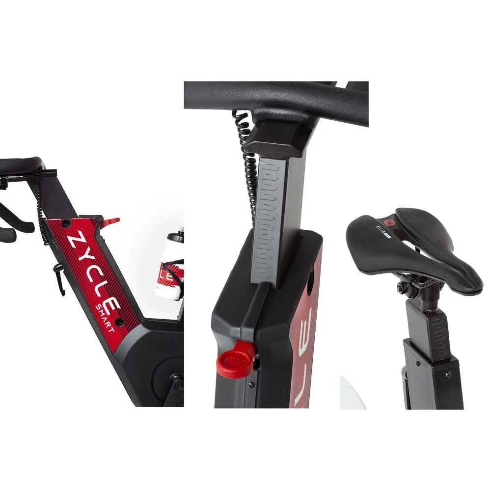 ZYCLE Smart Zbike 2.0 Indoor-fahrrad, Black / red, One Size ZYCLE Smart Zbike 2.0 Indoor-fahrrad, Black / red, One Size